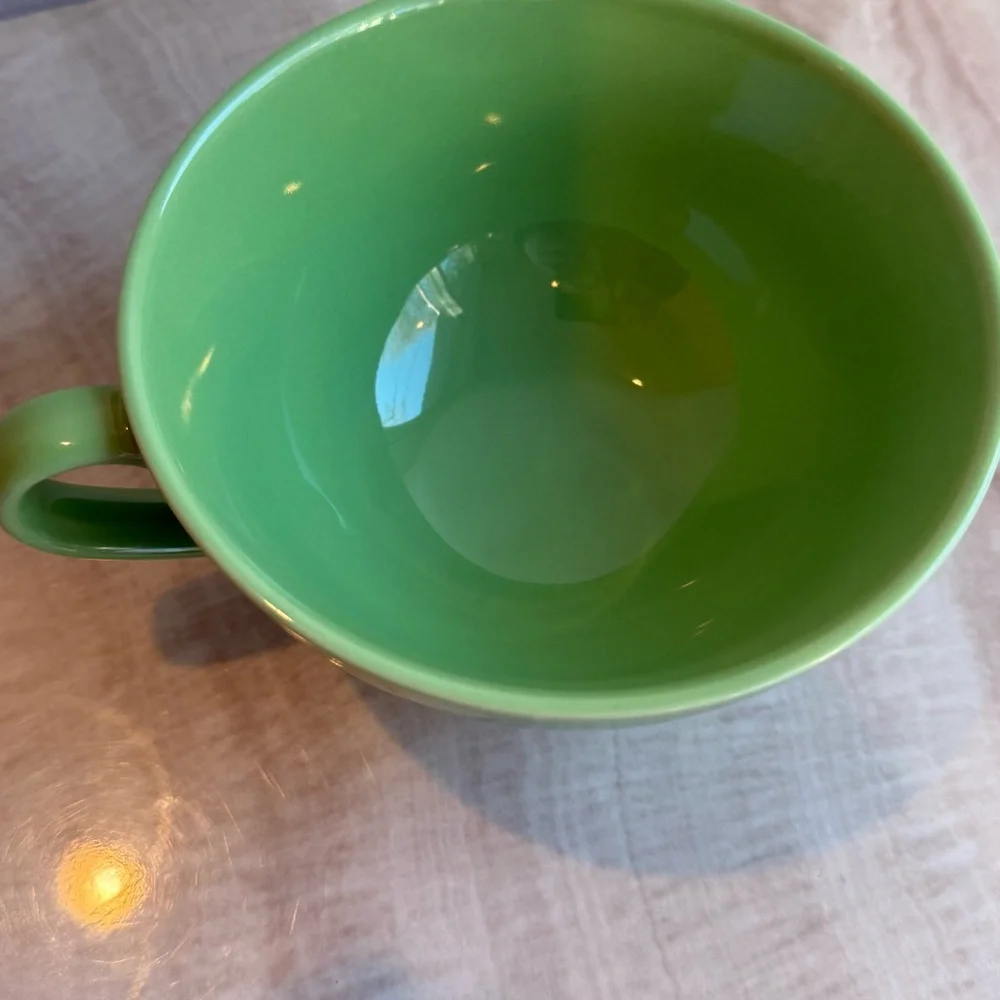 Pier 1 Oversized Green Mug - Picture 2 of 6